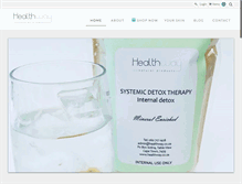 Tablet Screenshot of healthway.co.za