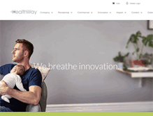 Tablet Screenshot of healthway.com